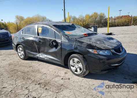 2013 Honda Civic Lx z USA, uszkodzony, nr VIN 19XFB2F52DE099288